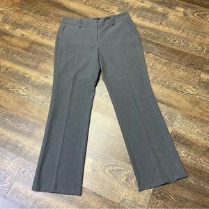 Talbots Signature Boot Cut Dress Pants Womens Size 10 Petite Gray Work Office